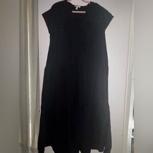 COS Black Maxi Dress